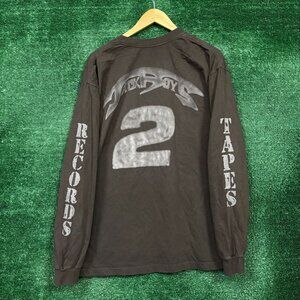 Travis Scott Cactus Jack Tapes Records Jackboys 2 Hip-Hop LS Shirt Extra Large